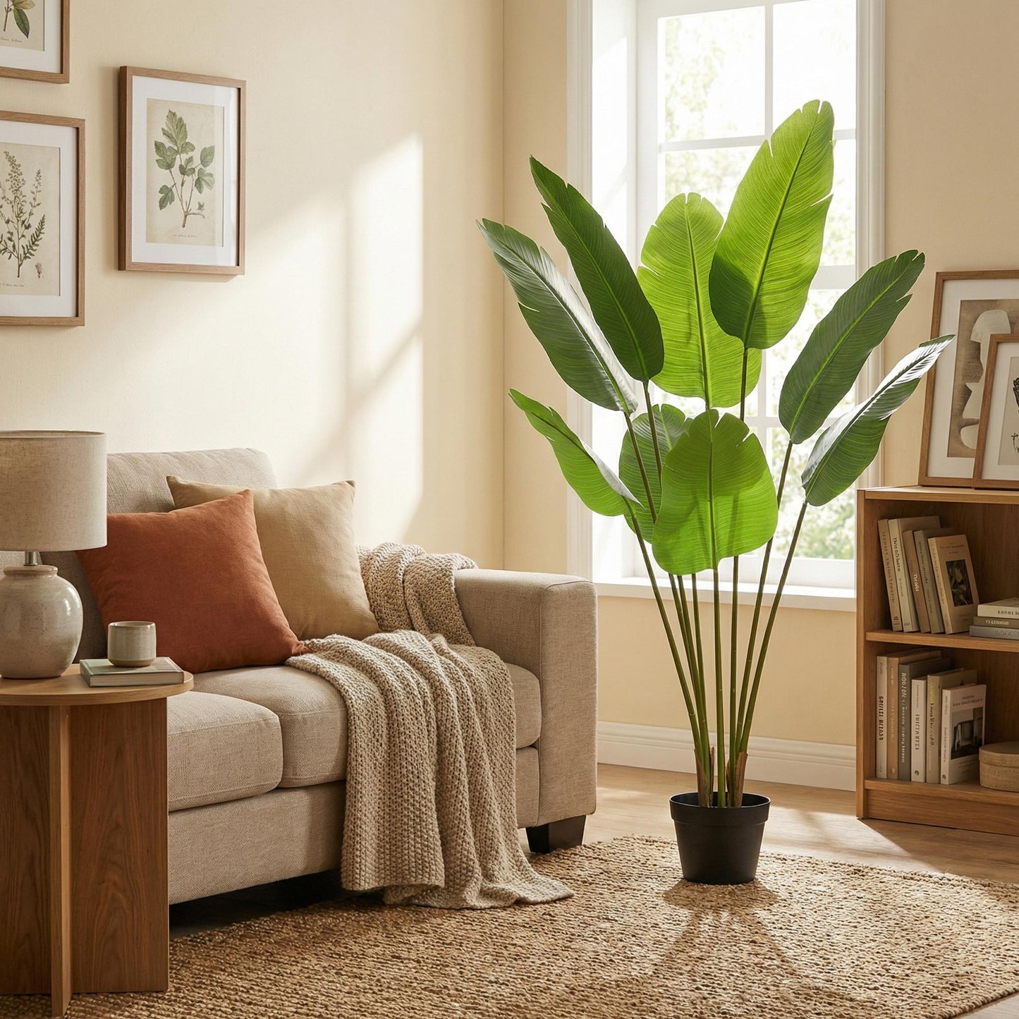🌿 Kunst Strelitzia Nicolai