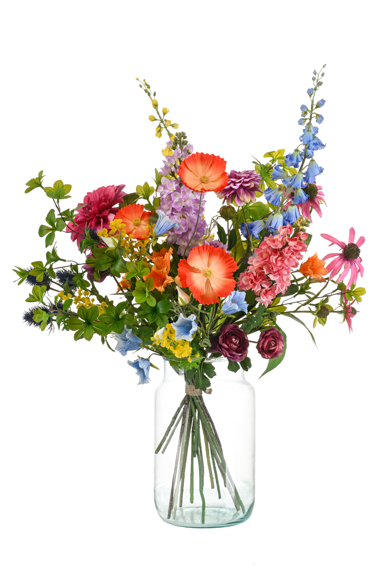 🌸 Kunstbloemen Boeket XL – Electric Love | Luxe Real Touch Boeket