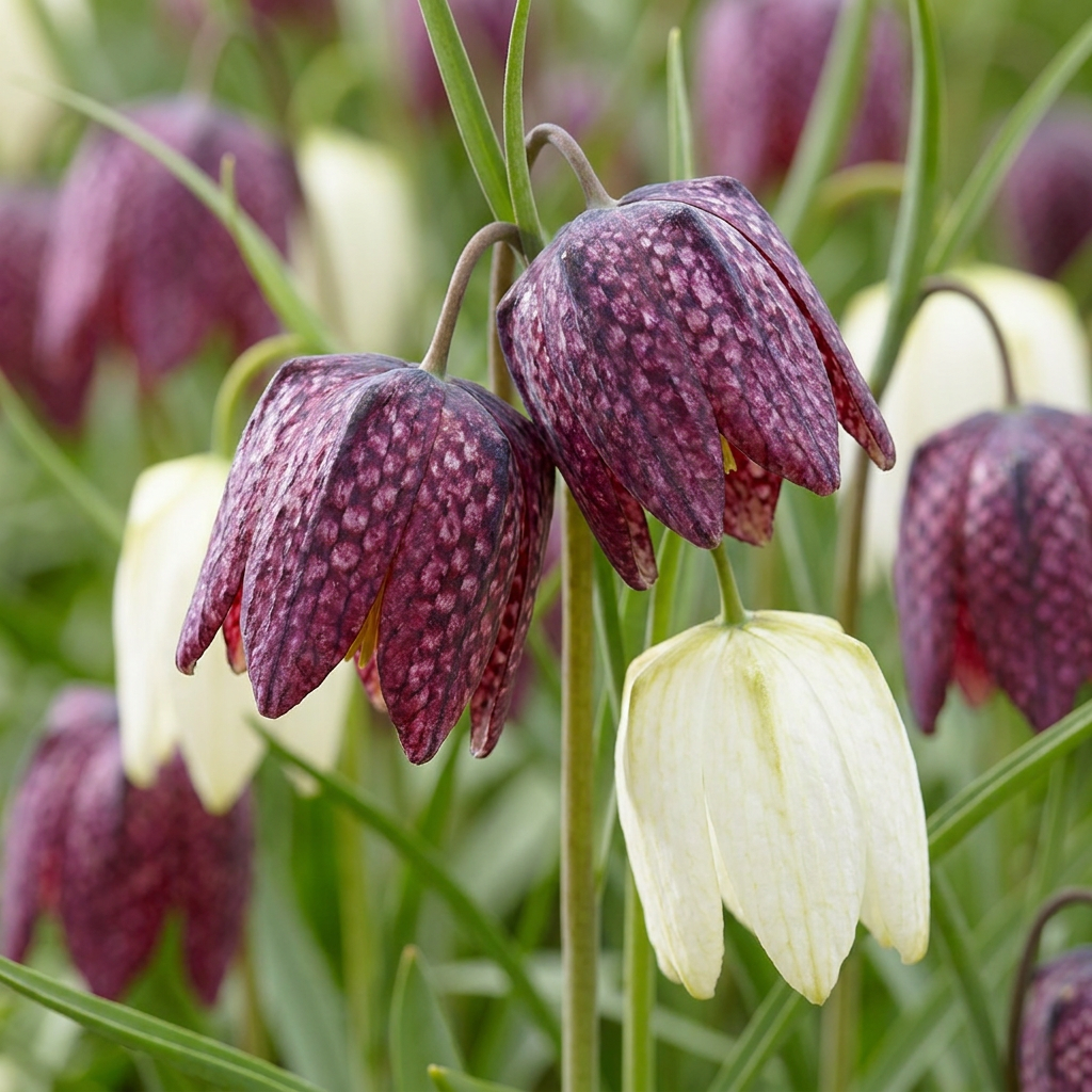 💜 Fritillaria meleagris Mix – Kievitsbloem mix (240 stuks)