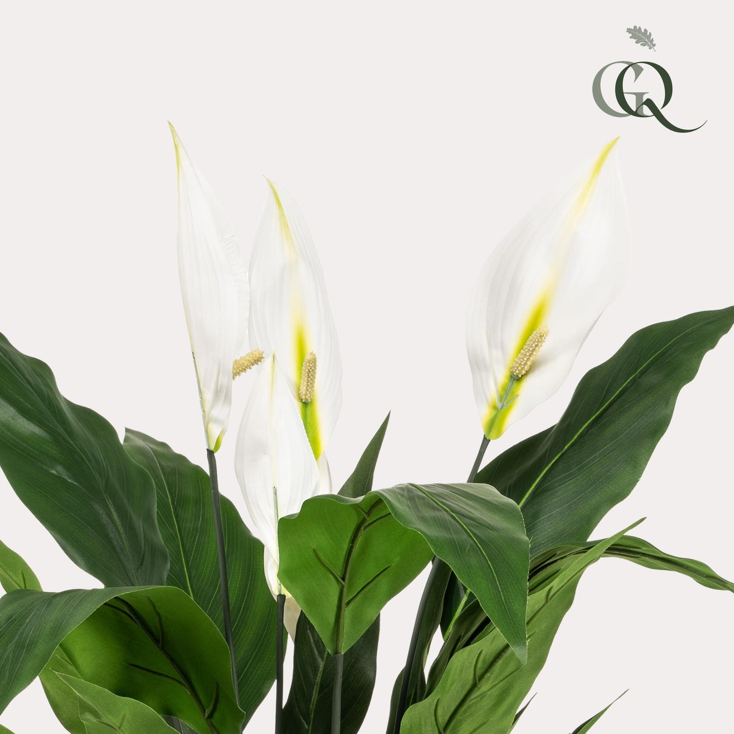 🌿 Kunst Spathiphyllum – Lepelplant Kunstplant