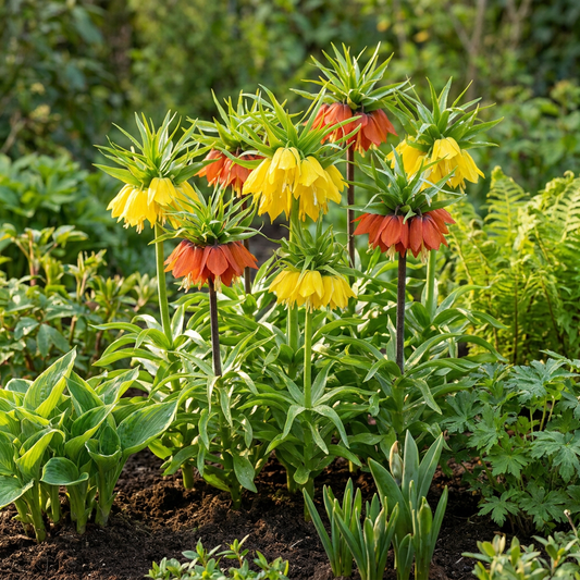 👑 Fritillaria imperialis Mix – Keizerskroon mix (24 stuks)