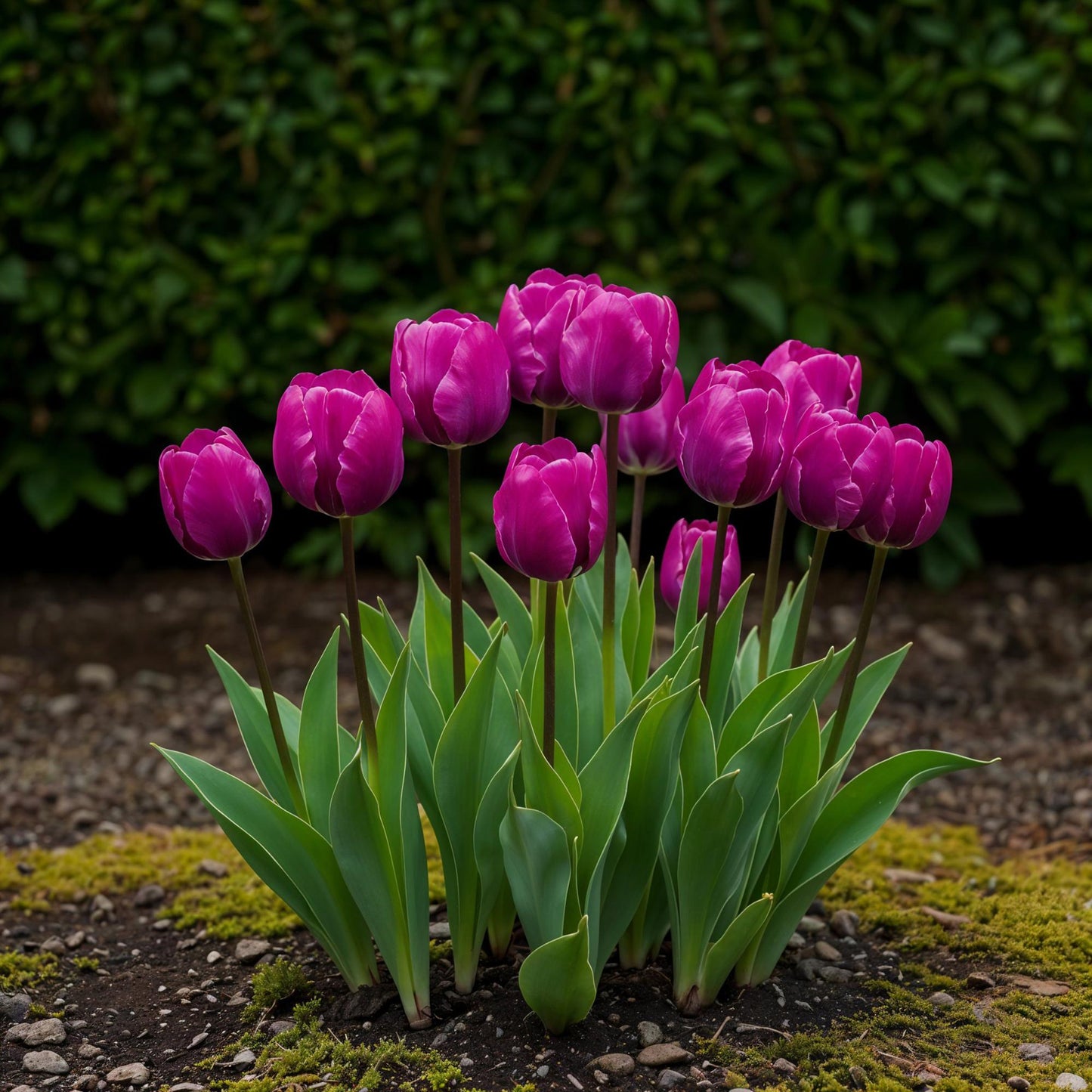 💜🌷 Tulp Triumph Purple – Dieppaars (15 stuks)