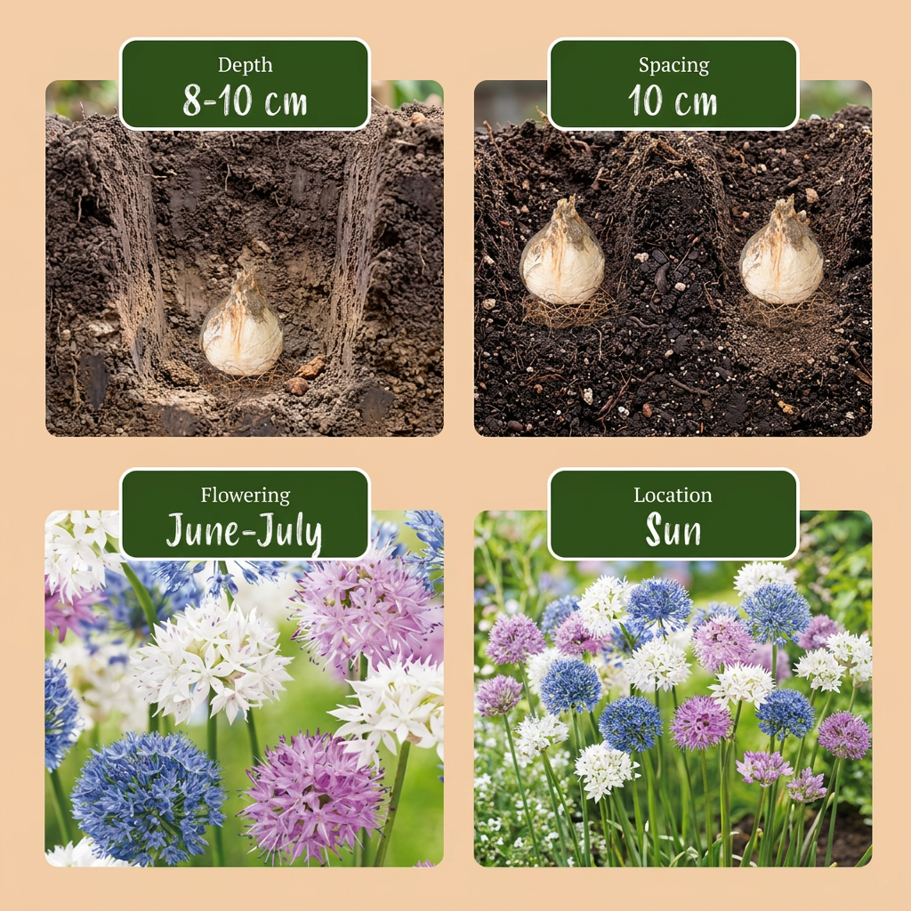 🐝 Allium ‘Buzzing Beauties’ – Sierui Mix | (30 stuks)