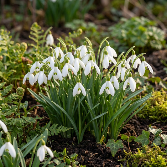 🤍 Galanthus elwesii – Groot sneeuwklokje (200 stuks)
