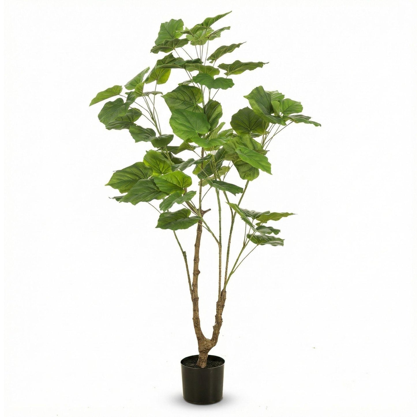 🌿 Ficus Umbrella Boom – Realistische Kunstplant (125 cm)