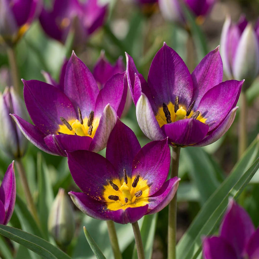 💜 Tulipa Persian Pearl – Paarse tulp (200 stuks)