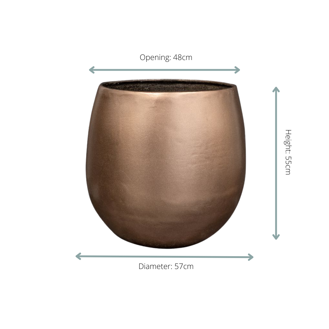🪴 Pot Stijn Goud – D57 x H55 cm