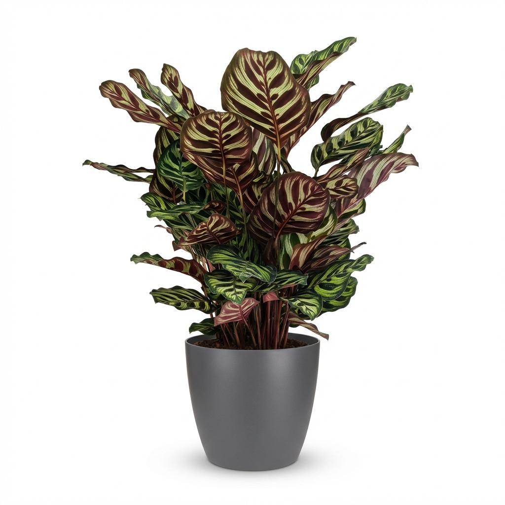🌿 Calathea makoyana – Pauwenplant