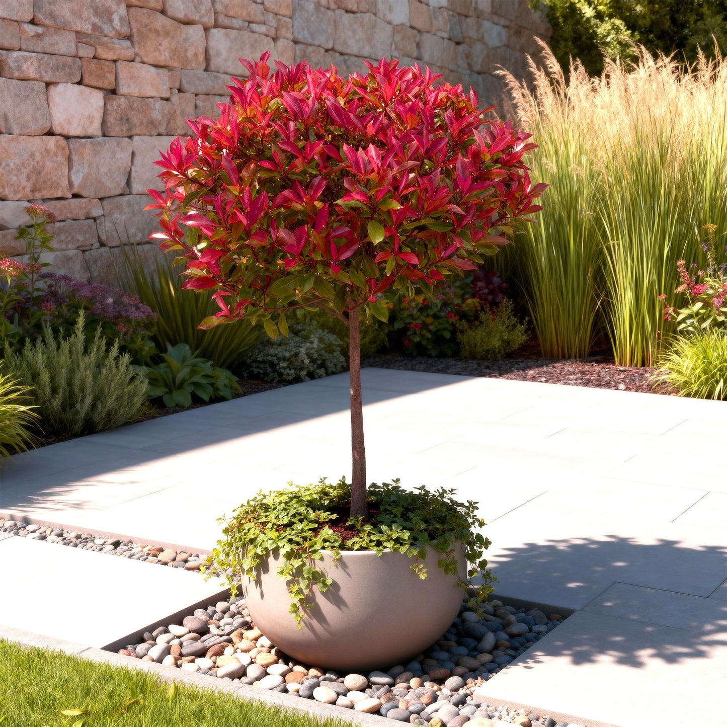 🌿 Photinia fraseri ‘Carré Rouge’ | Terrasplant (XL)