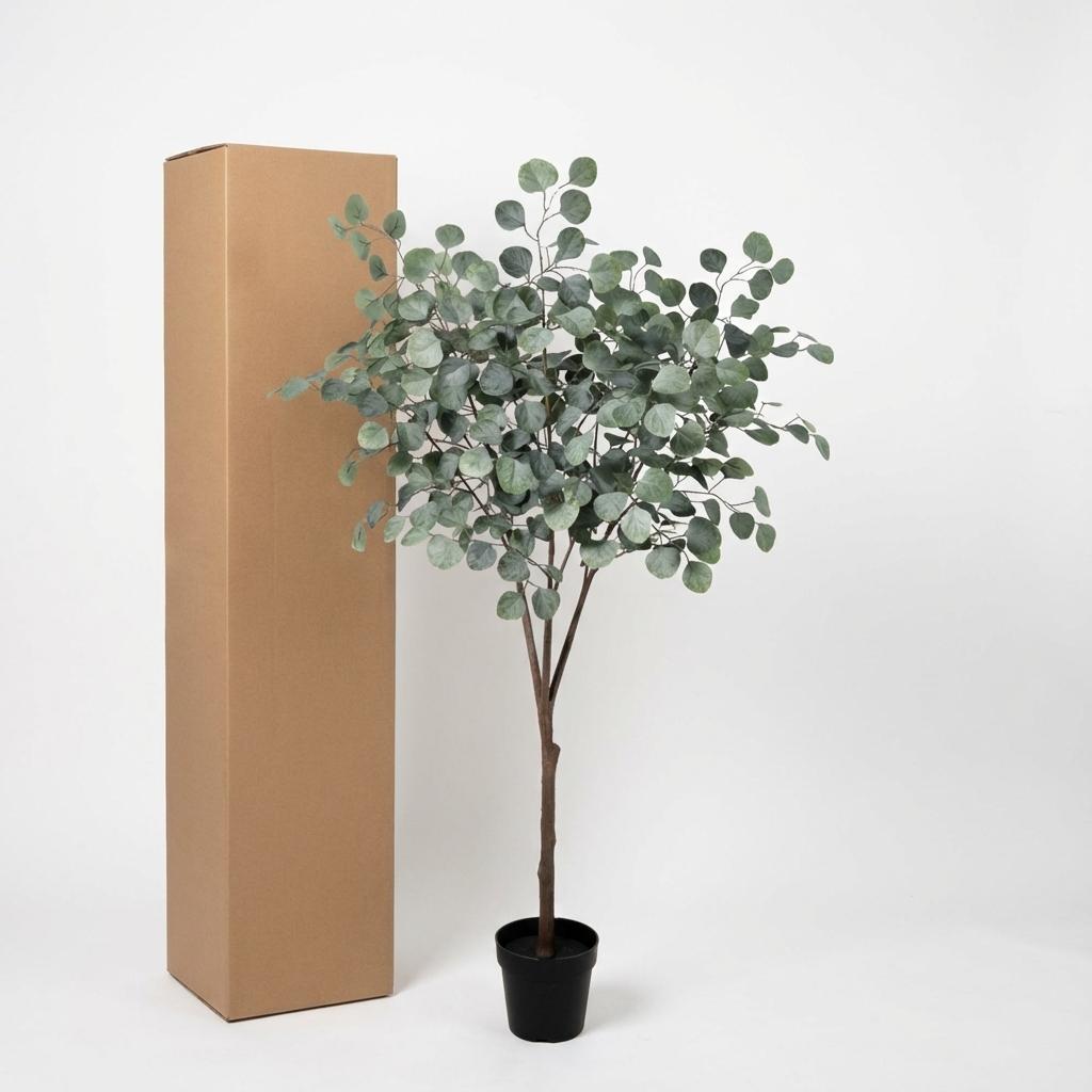 🌿 Kunst Eucalyptus Boom – Decoratieve Kunstplant
