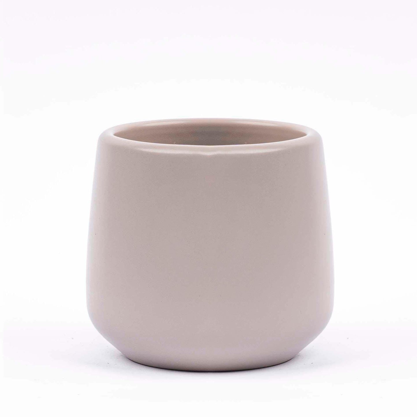 🌿 Pot Joey Grijs Mat – Keramische Bloempot Ø 7/8 cm