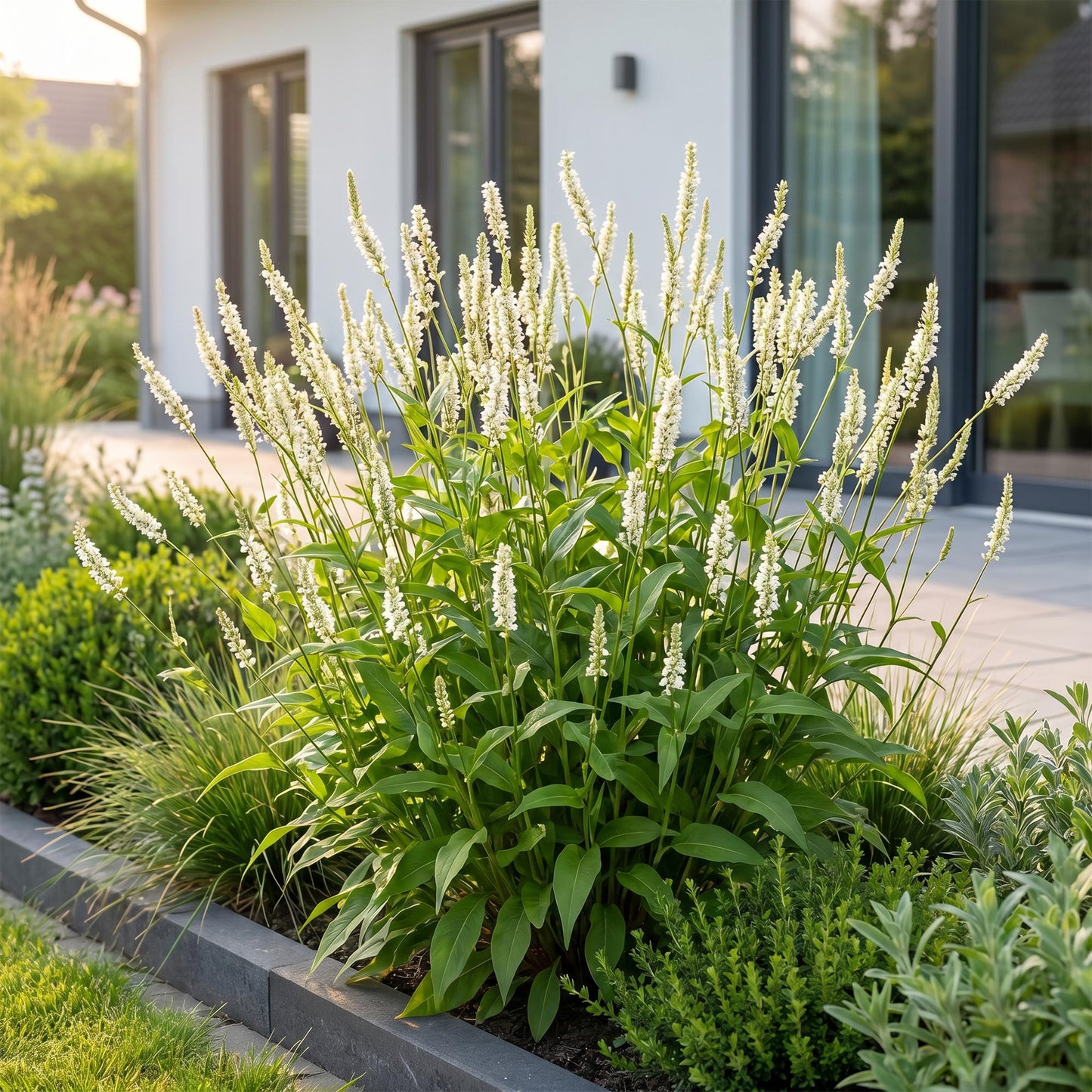 🌿 Persicaria amplexicaulis 'Alba' – Witte Duizendknoop | 3 stuks