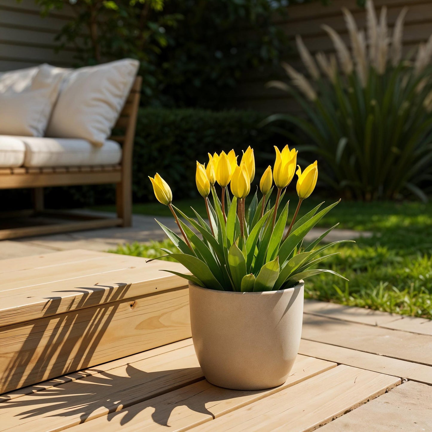 🌼💛 Tulp Sylvestris – Gele Bostulp (20 stuks)