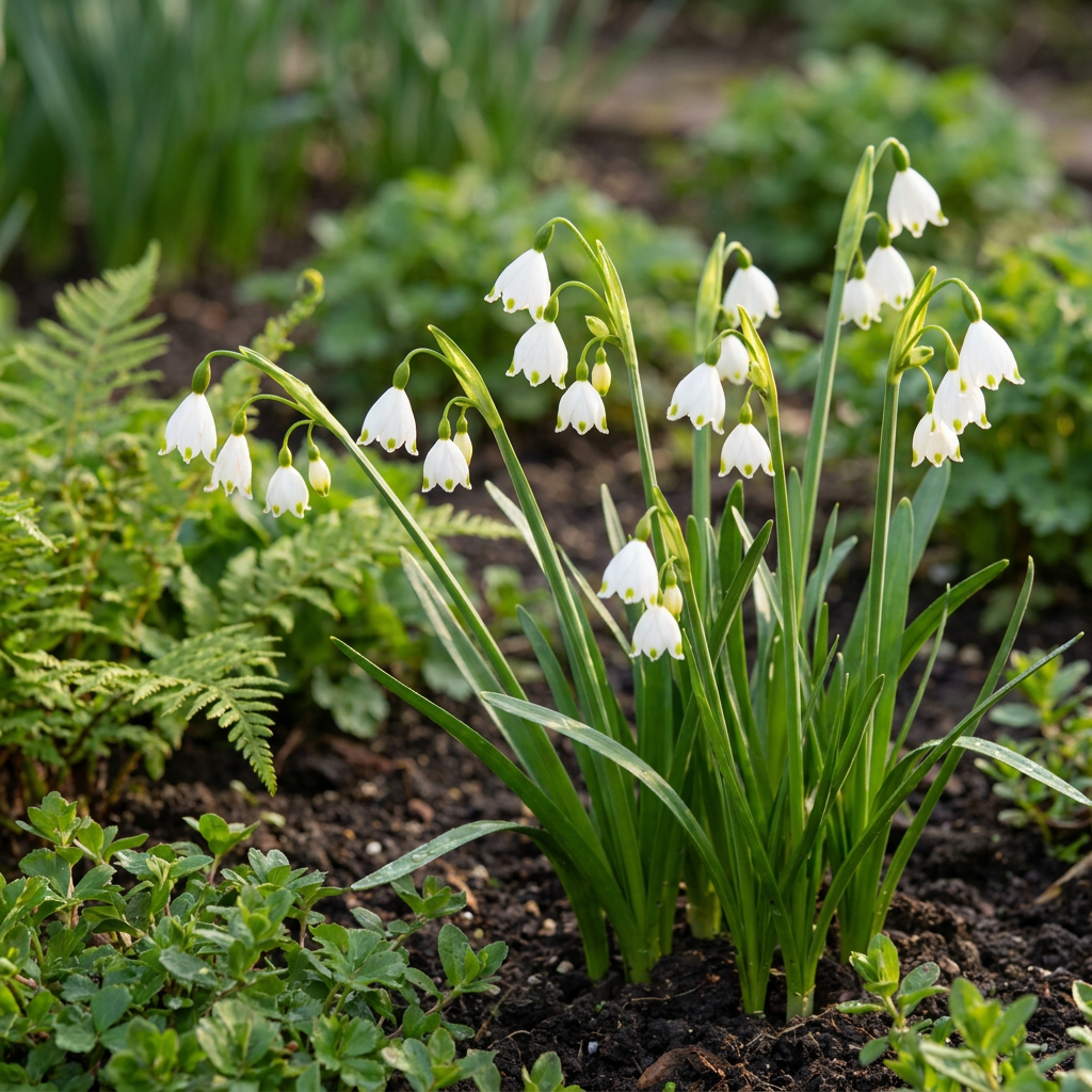 🤍 Leucojum aestivum – Zomersneeuwklokje (320 stuks)