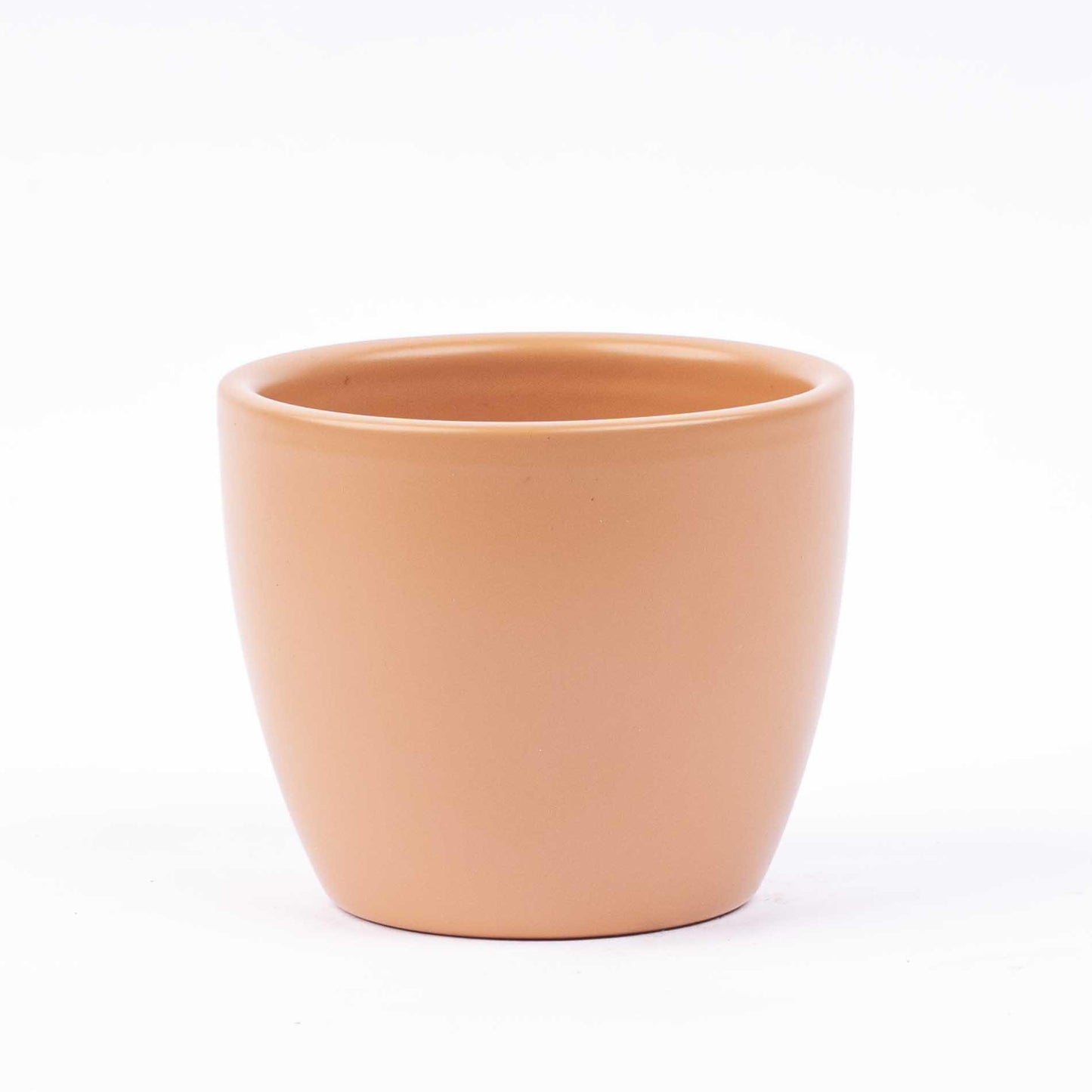 🌿 Pot Boule Toscana Matt – Keramische Bloempot met Natuurlijke Uitstraling