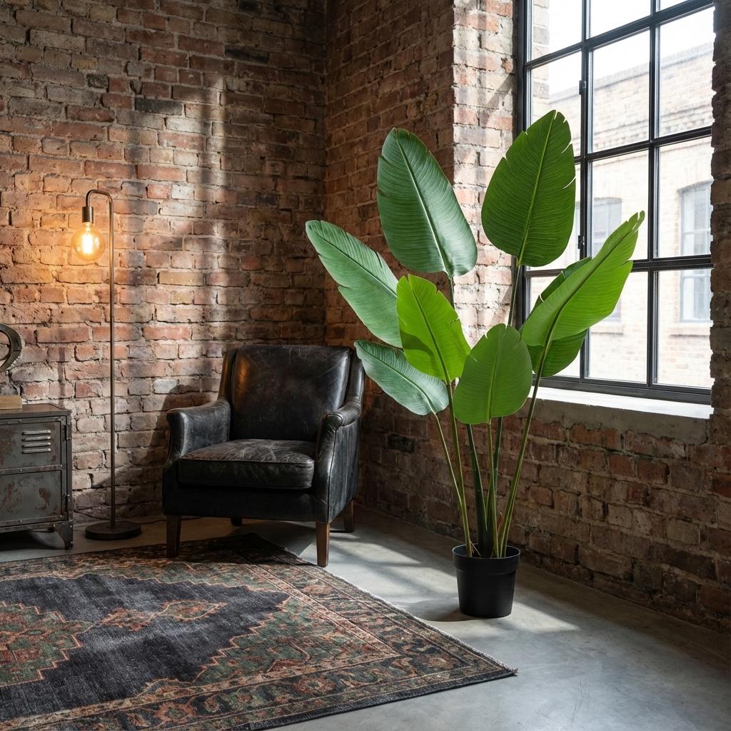 🌿 Kunst Strelitzia Nicolai
