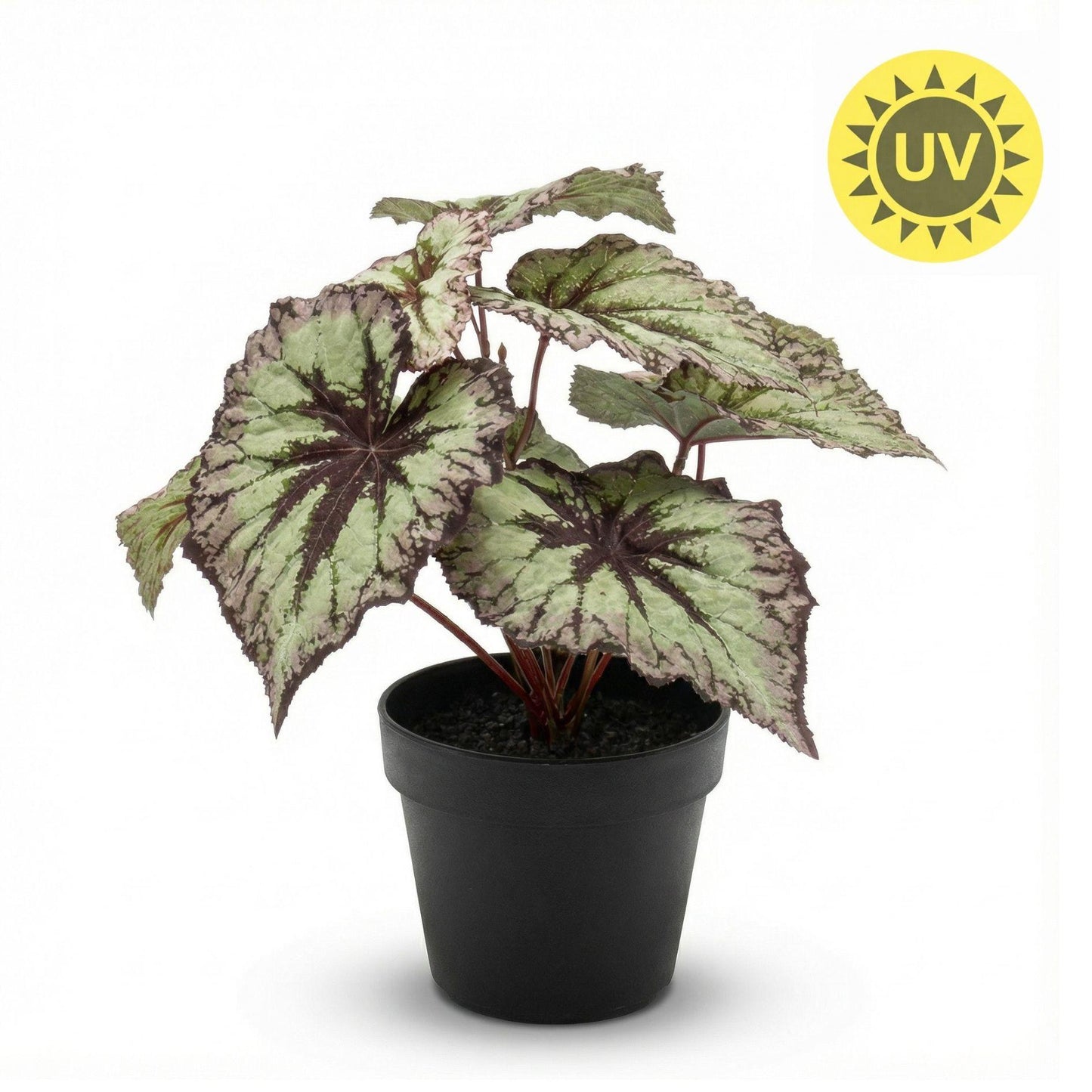 🌸 Begonia – Kunstplant in Pot (26 cm)