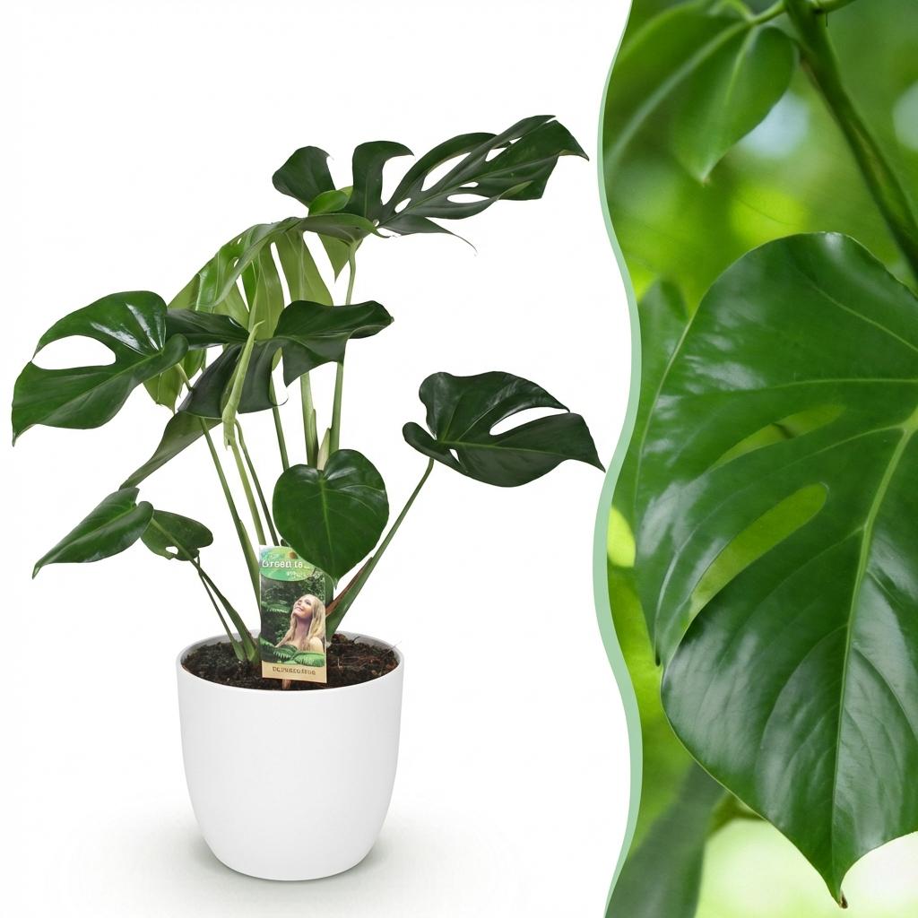 🌿 Monstera deliciosa – Gatenplant voor een Tropisch Interieur