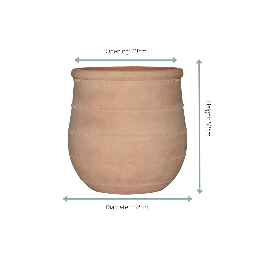 🪴 Pot Nika Terra – D52 x H52 cm