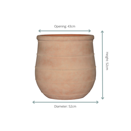 🪴 Pot Nika Terra – D52 x H52 cm