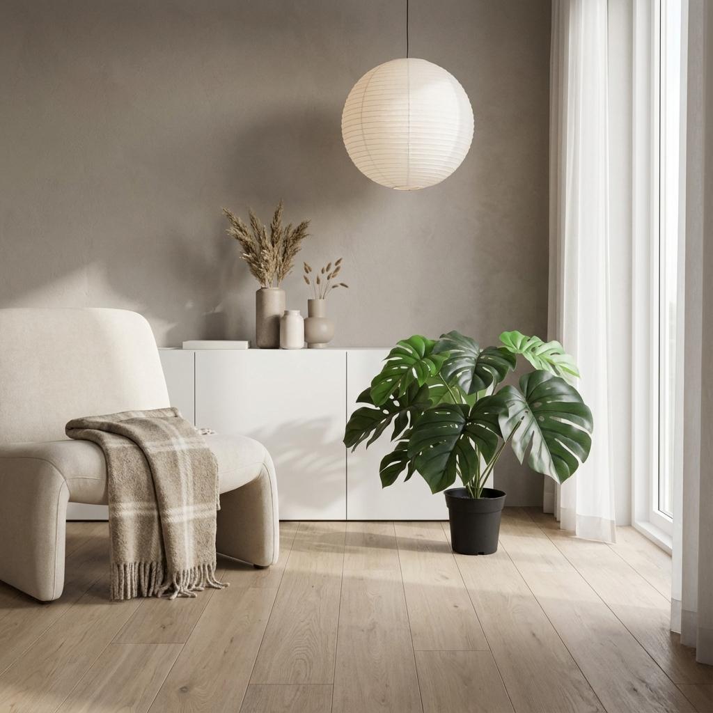 🌿 Kunst Monstera Deliciosa – Gatenplant Kunstplant
