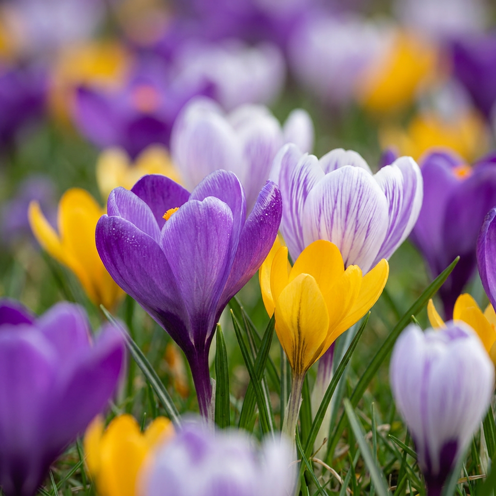 🌸 Crocus Species mix – Krokus soortenmix (400 stuks)