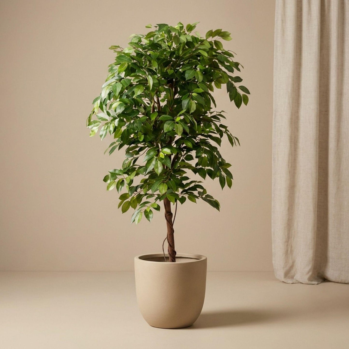 🌿 Kunst Ficus Deluxe Vine – Decoratieve Kunstboom
