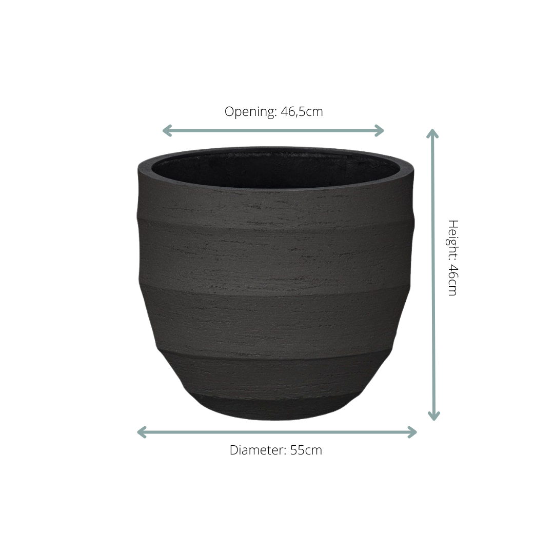 🪴 Pot Bordo New Egg Earth | D55 x H46