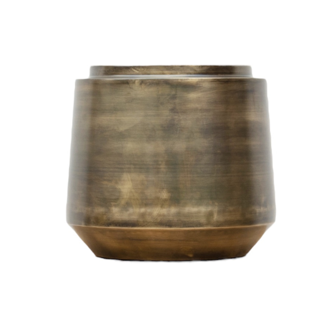 🪴 Pot Indigo Vintage Gold | D33 x H31