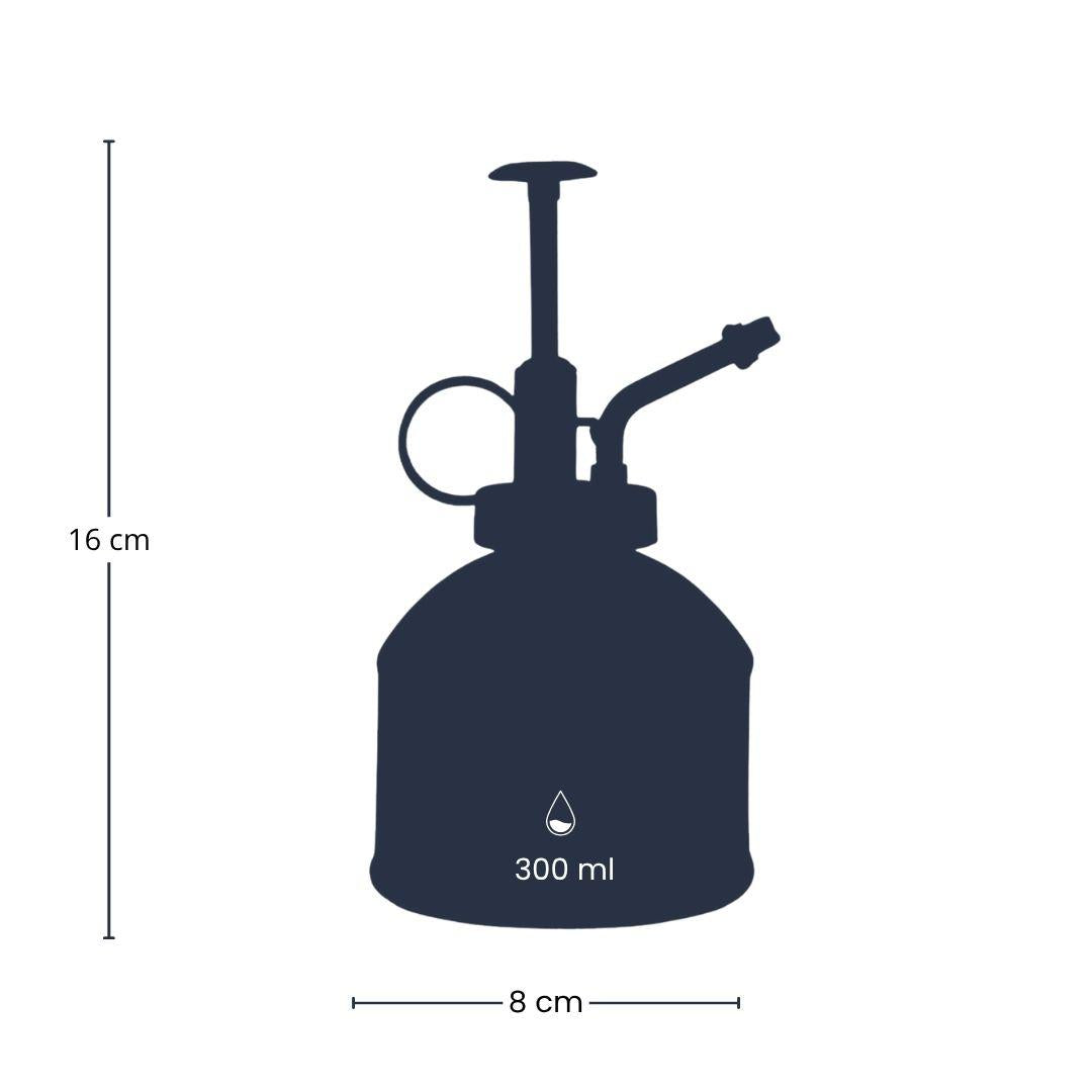 Plantenspuit 💧 | Zilver RVS – 300 ml