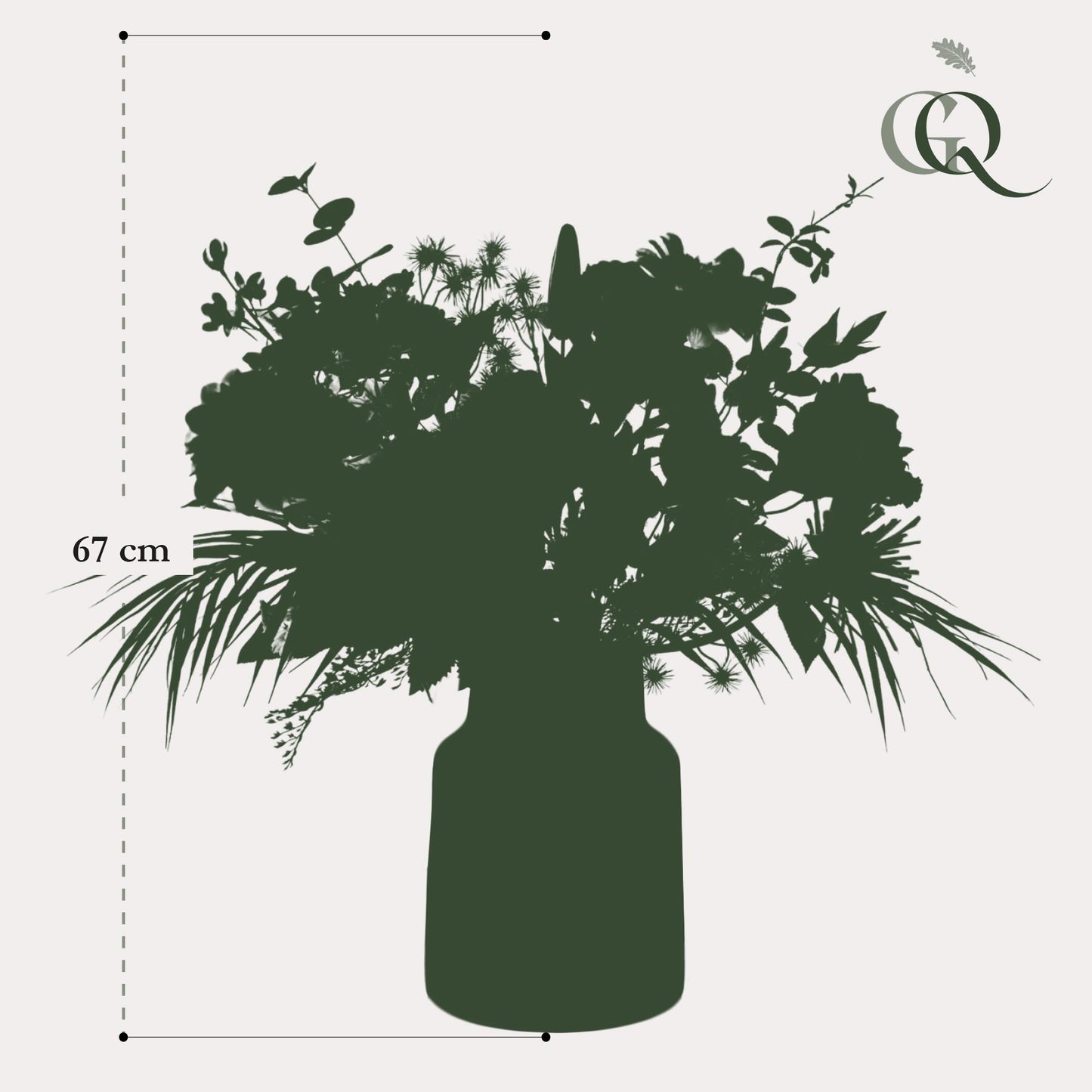 🌸 Kunstbloemen Boeket M – Pretty Powerful | Luxe Real Touch Boeket