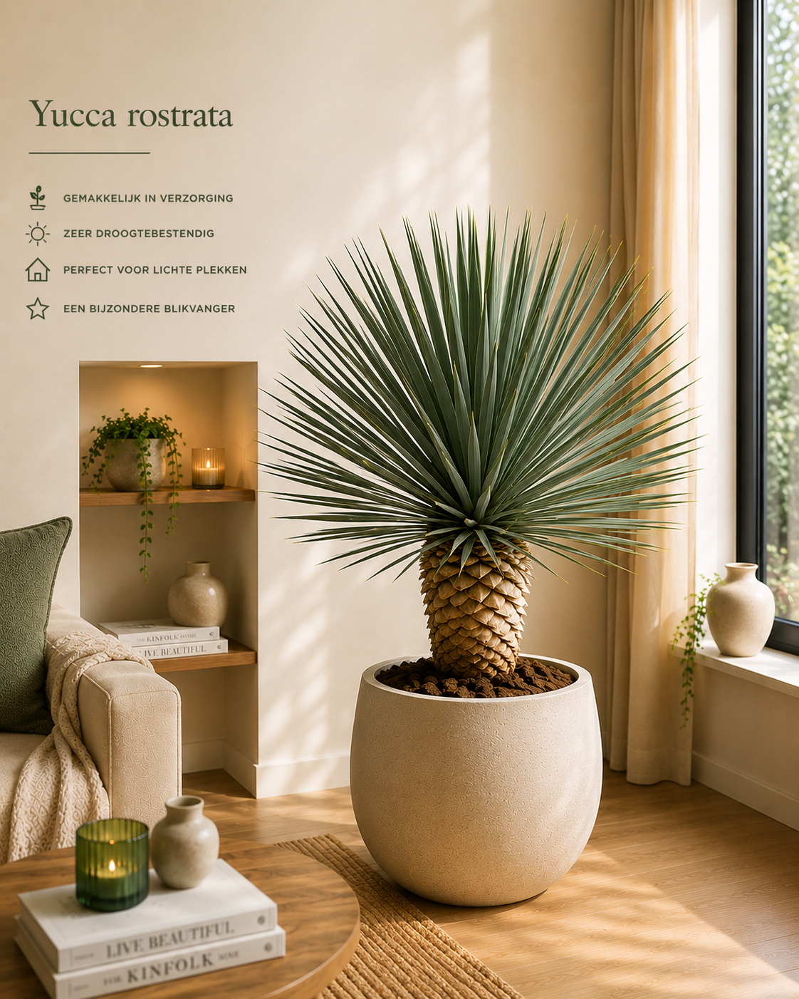 🌵 Yucca Rostrata – Premium Selectie